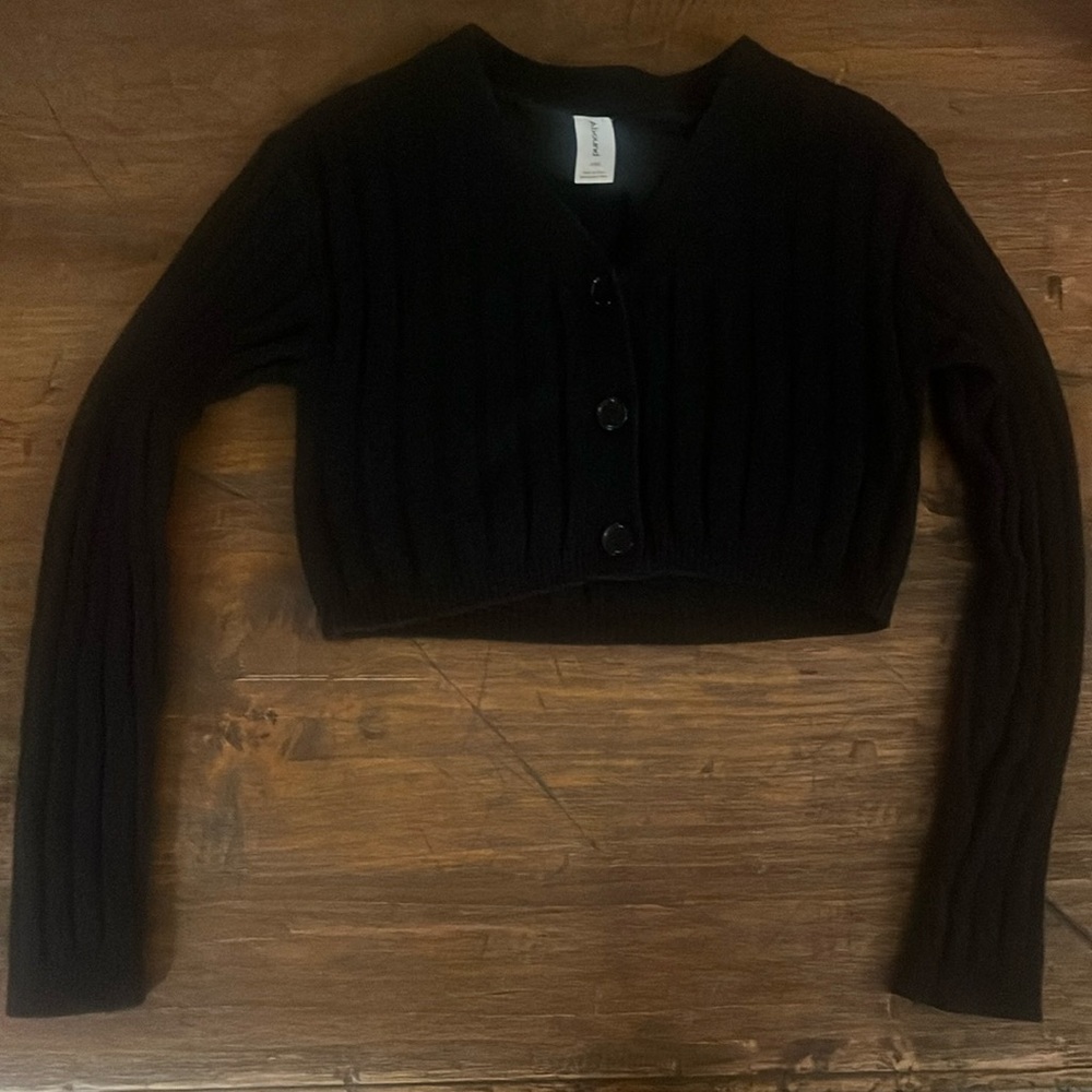 Crop Cardigan Sweater